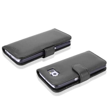 Samsung Galaxy S6 lommebokdeksel case (svart)