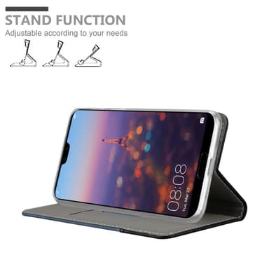 Huawei P20 PRO / P20 PLUS lommebokdeksel etui (blå)