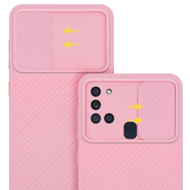 Deksel Samsung Galaxy A21s cover (rosa)