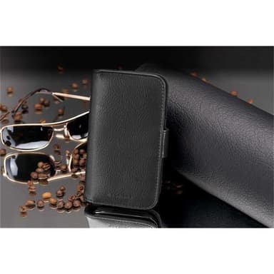 Samsung Galaxy S6 lommebokdeksel case (svart)