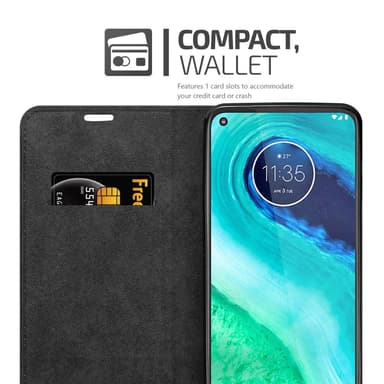 Motorola MOTO G8 lommebokdeksel case (rød)