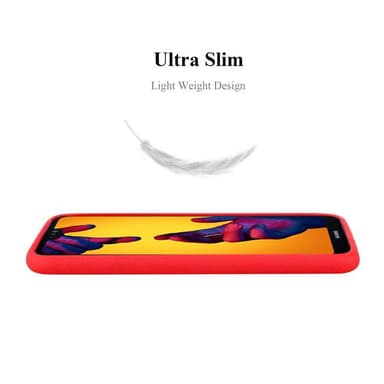 Deksel Huawei P20 LITE 2018 / NOVA 3E case (rød)