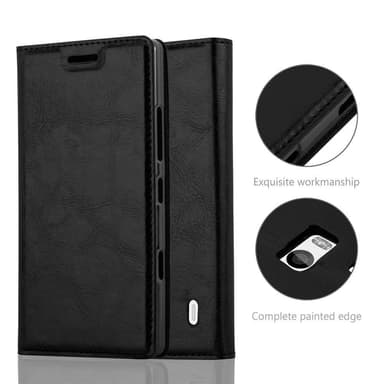 Nokia Lumia 929 / 930 lommebokdeksel case (svart)