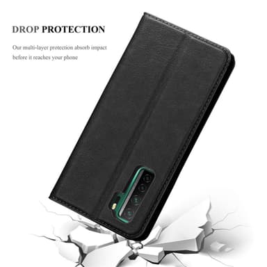 Huawei NOVA 7 SE lommebokdeksel case (svart)