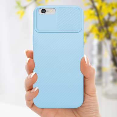 Deksel iPhone 6 PLUS / 6S PLUS cover (blå)