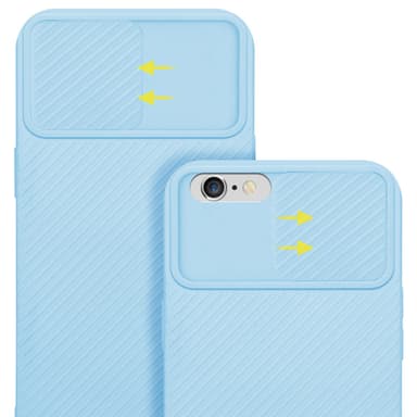 Deksel iPhone 6 PLUS / 6S PLUS cover (blå)