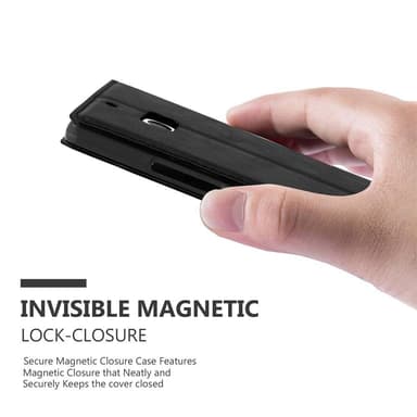 Nokia Lumia 929 / 930 lommebokdeksel case (svart)