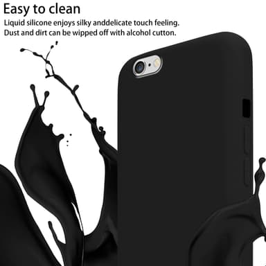 Deksel iPhone 6 / 6S med Halskjede (svart)