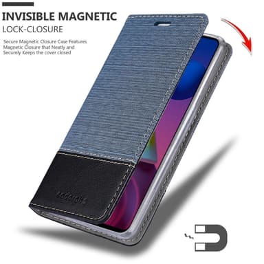 Samsung Galaxy M51 lommebokdeksel etui (blå)