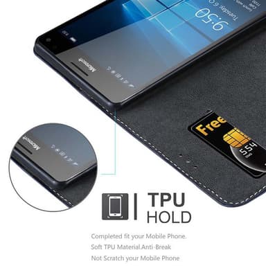 Nokia Lumia 950 XL Deksel Case Cover (blå)