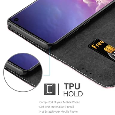 Samsung Galaxy S10 4G Deksel Case Cover (rosa)