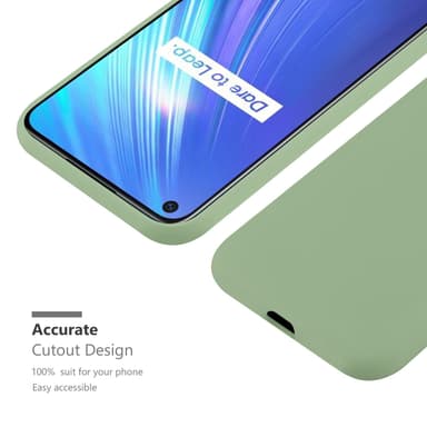 Deksel Realme Narzo 4G Silikon cover (grønn)