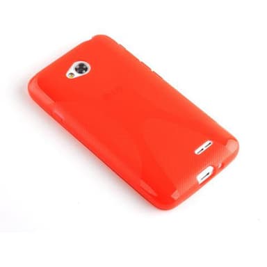 LG L70 (1. SIM) Deksel Case Cover (rød)