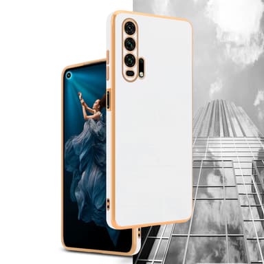 Honor 20 PRO silikondeksel case (hvit)