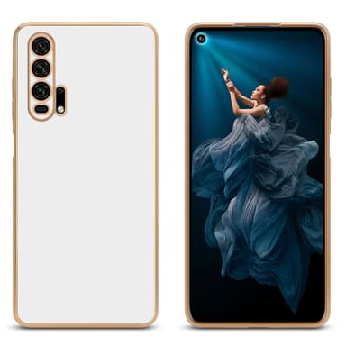 Honor 20 PRO silikondeksel case (hvit)