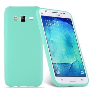 Deksel Samsung Galaxy J5 2015 Silikon cover (blå)