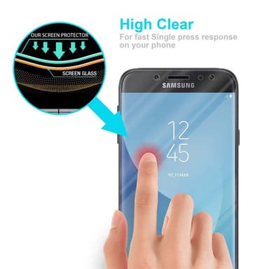 Samsung Galaxy J7 2018 Skjermbeskytter Skärmskydd