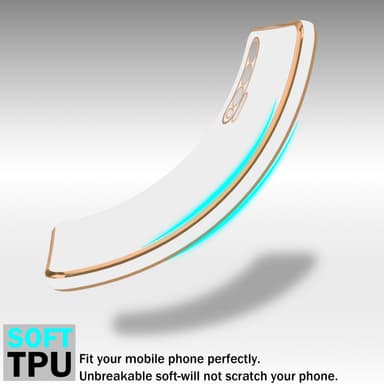 Honor 20 PRO silikondeksel case (hvit)