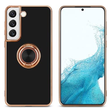 Samsung Galaxy S22 PLUS silikondeksel case (svart)