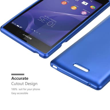 Deksel Sony Xperia T3 Case Cover (blå)