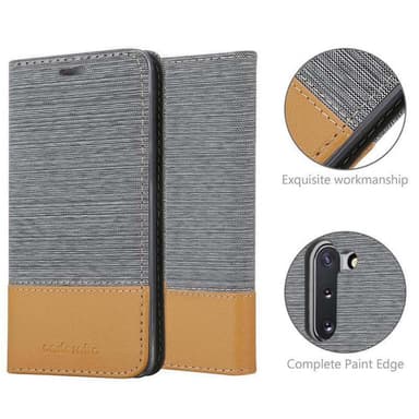 Samsung Galaxy NOTE 10 lommebokdeksel etui (grå)