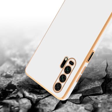 Honor 20 PRO silikondeksel case (hvit)