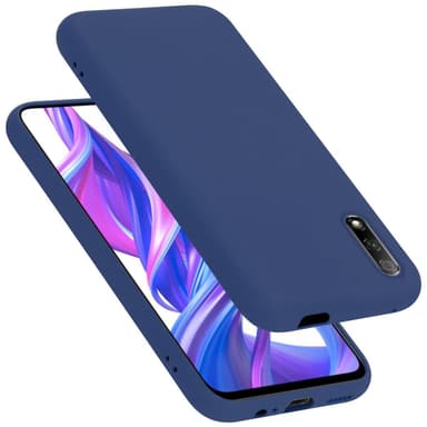 Huawei Y9S silikondeksel case (blå)