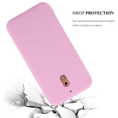 Deksel Nokia 2.1 Silikon cover (rosa)