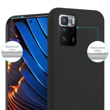 Deksel Xiaomi POCO X3 GT Silikon cover (svart)
