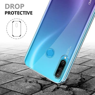 Huawei P30 LITE Deksel 360 Case Cover (gjennomsiktig)