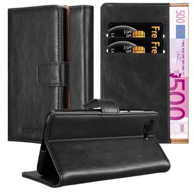 OnePlus 5 lommebokdeksel etui (svart)