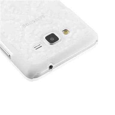 Samsung Galaxy GRAND PRIME Hardt Deksel Cover (hvit)