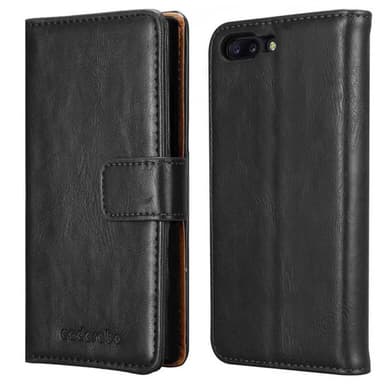 OnePlus 5 lommebokdeksel etui (svart)