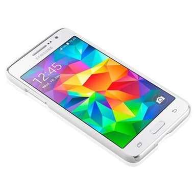 Samsung Galaxy GRAND PRIME Hardt Deksel Cover (hvit)