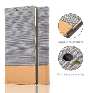 Nokia Lumia 1520 lommebokdeksel etui (grå)