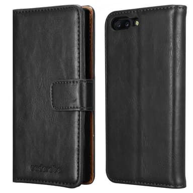 OnePlus 5 lommebokdeksel etui (svart)