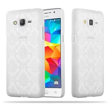 Samsung Galaxy GRAND PRIME Hardt Deksel Cover (hvit)