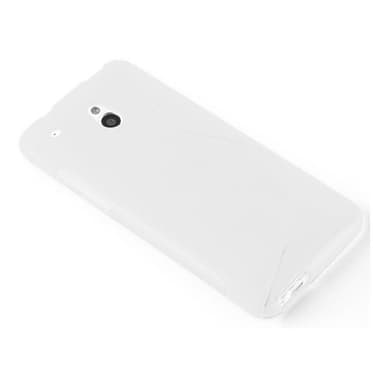 HTC ONE M4 MINI silikondeksel case (hvit)