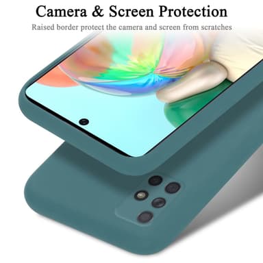 Samsung Galaxy A51 4G / M40s silikondeksel case (grønn)