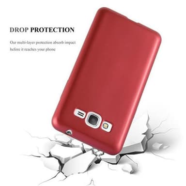 Deksel Samsung Galaxy GRAND PRIME Case Cover (rød)