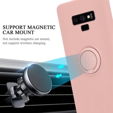 Deksel Samsung Galaxy NOTE 9 Ring Case (rosa)