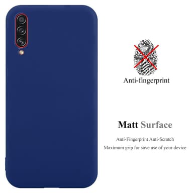 Deksel Samsung Galaxy A70 / A70s Silikon cover (blå)