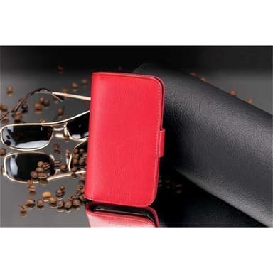 Samsung Galaxy GRAND PRIME lommebokdeksel case (rød)