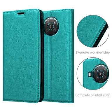 Nokia X10 / X20 lommebokdeksel case (turkis)