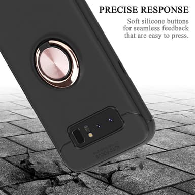 Samsung Galaxy NOTE 8 silikondeksel cover (svart)