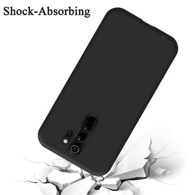 Xiaomi RedMi NOTE 8 PRO silikondeksel case (svart)