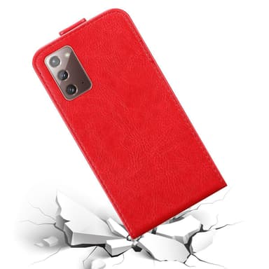 Samsung Galaxy NOTE 20 PLUS deksel flip cover (rød)