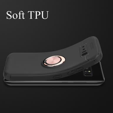Samsung Galaxy NOTE 8 silikondeksel cover (svart)
