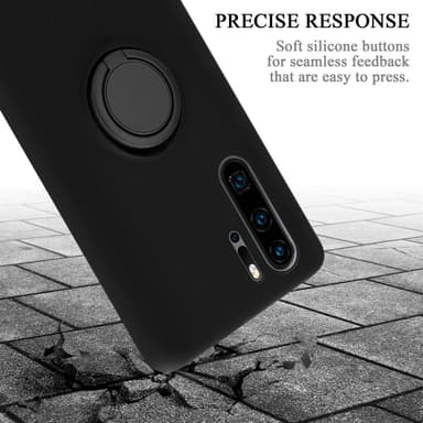 Deksel Huawei P30 PRO Ring Case (svart)