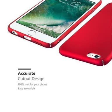 Deksel iPhone 6 / 6S Case Cover (rød)